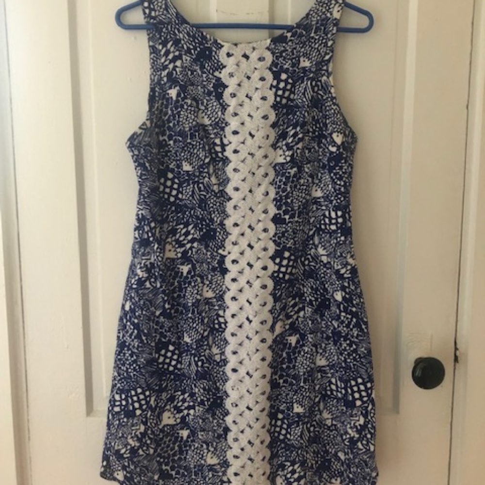 Lilly Pulitzer Target Upstream Fish Shift Dress